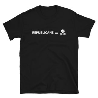 Republicans = Skull Regular Unisex T-Shirt